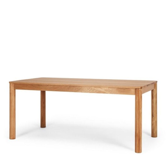 Oliver Oak Dining Table 1800w - Sits 6 - Paulas Home & Living