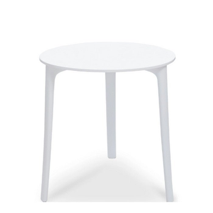Ovo Outdoor Table 700dia - Black or White - Paulas Home & Living
