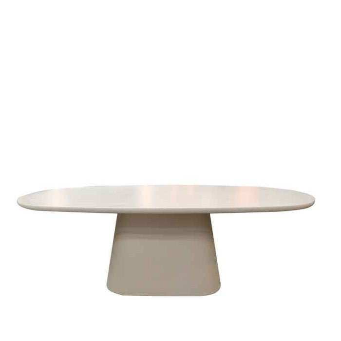 Palm Beach Oval Dining Table 2200w - Paulas Home & Living