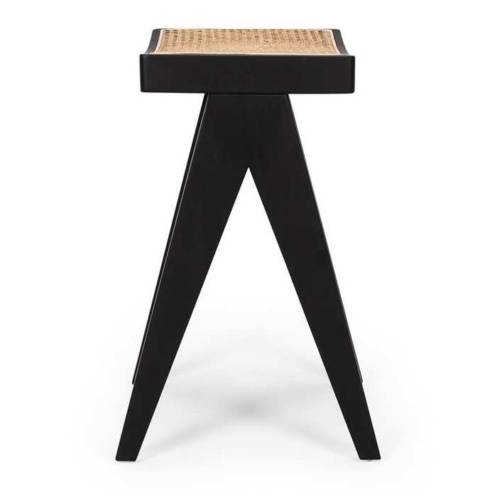 Palma Barstool - Black Oak Rattan - Paulas Home & Living