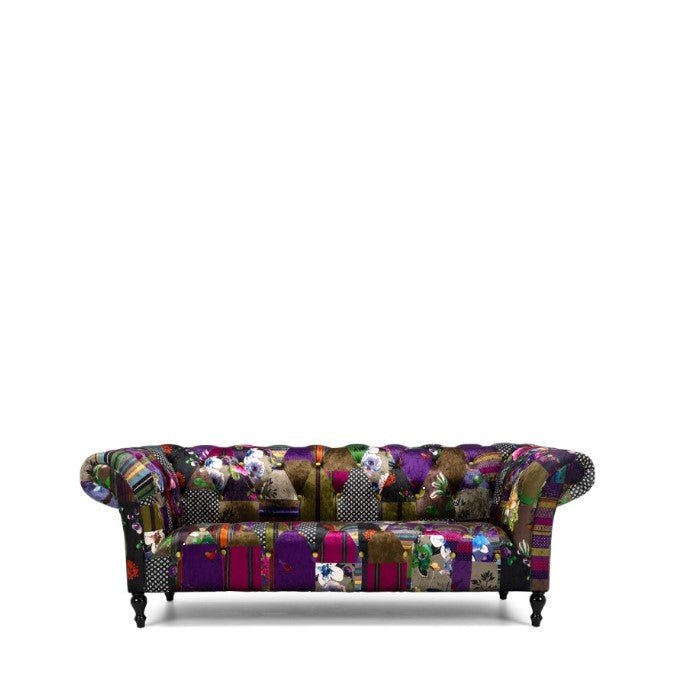 Patchwork 3 Seater Sofa - Paulas Home & Living