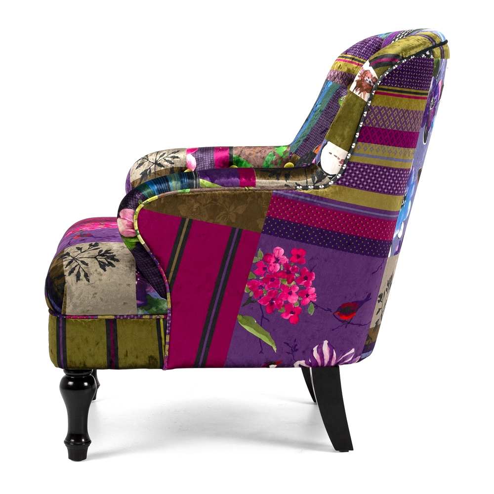 Patchwork Armchair - Paulas Home & Living