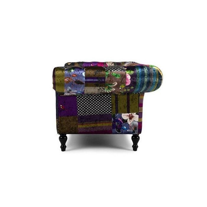 Patchwork Loveseat - Paulas Home & Living