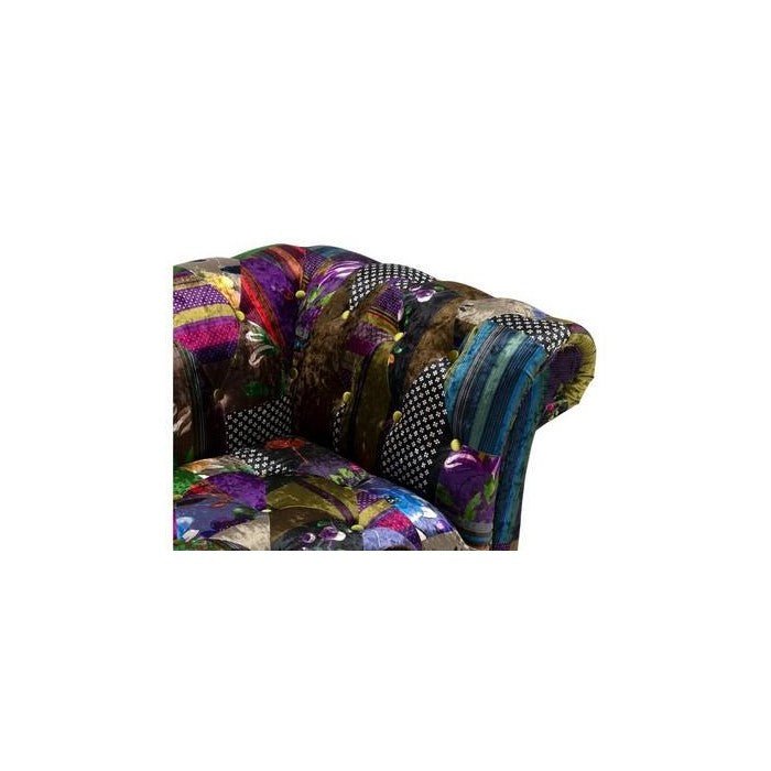 Patchwork Loveseat - Paulas Home & Living