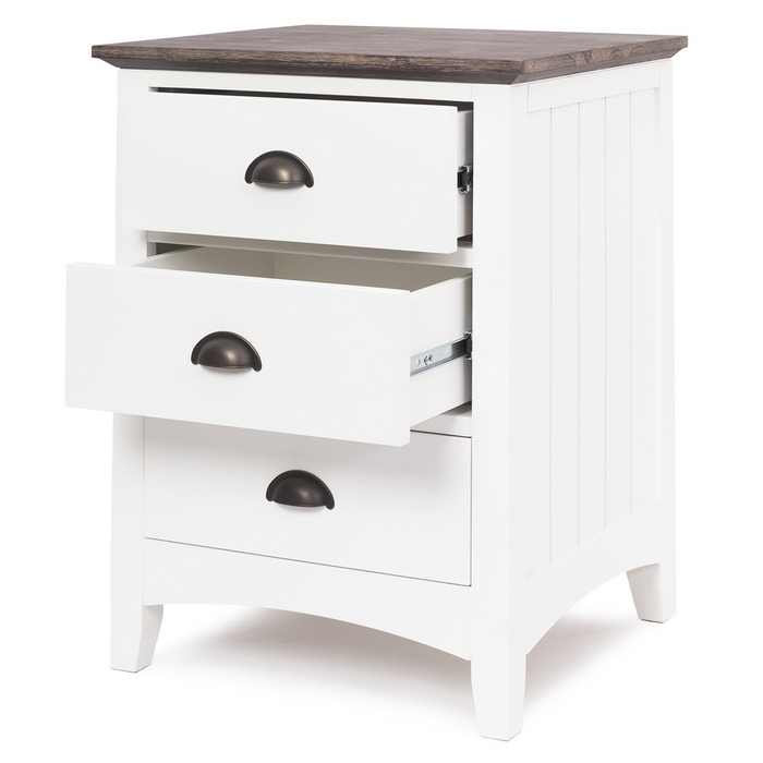 Provence Bedside 3 Drawer - Paulas Home & Living