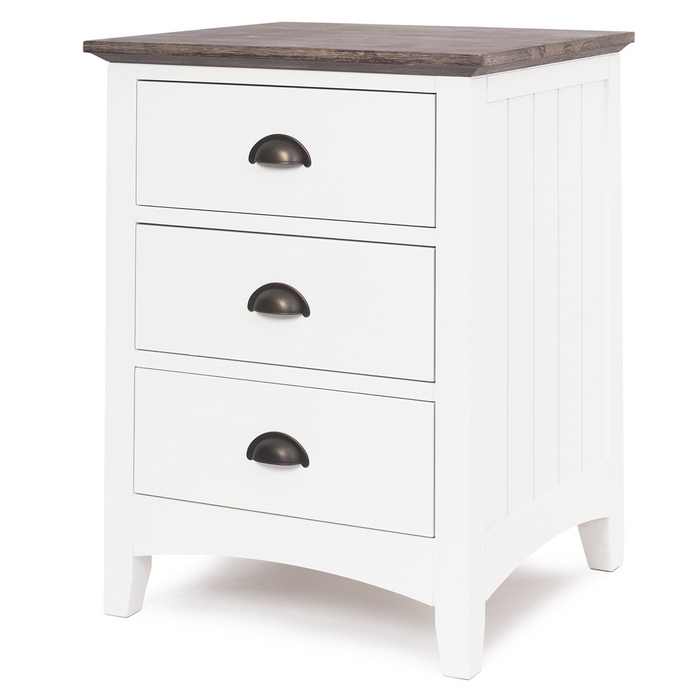 Provence Bedside 3 Drawer - Paulas Home & Living