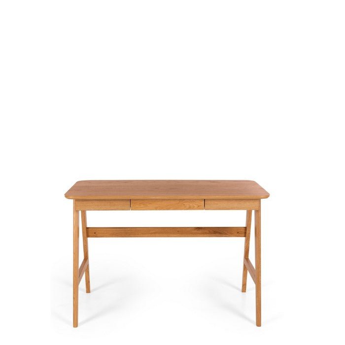 Radius Desk - Oak Top - Paulas Home & Living