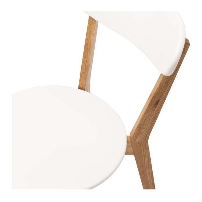 Radius Dining Chair - White - Paulas Home & Living
