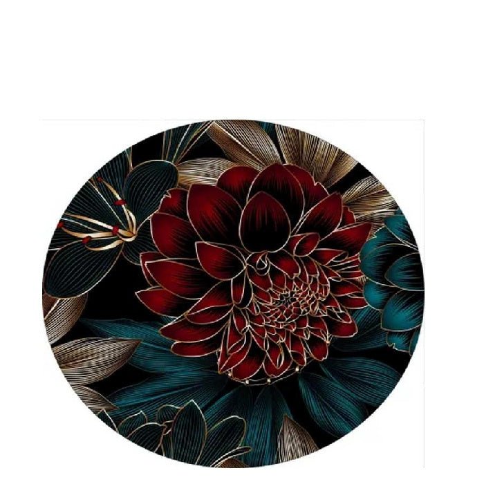 Red Flower Coaster Set - Paulas Home & Living