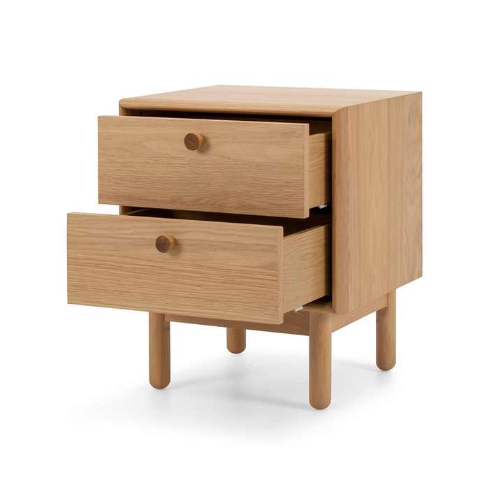 Rotterdam Bedside 2 Drawer - Paulas Home & Living
