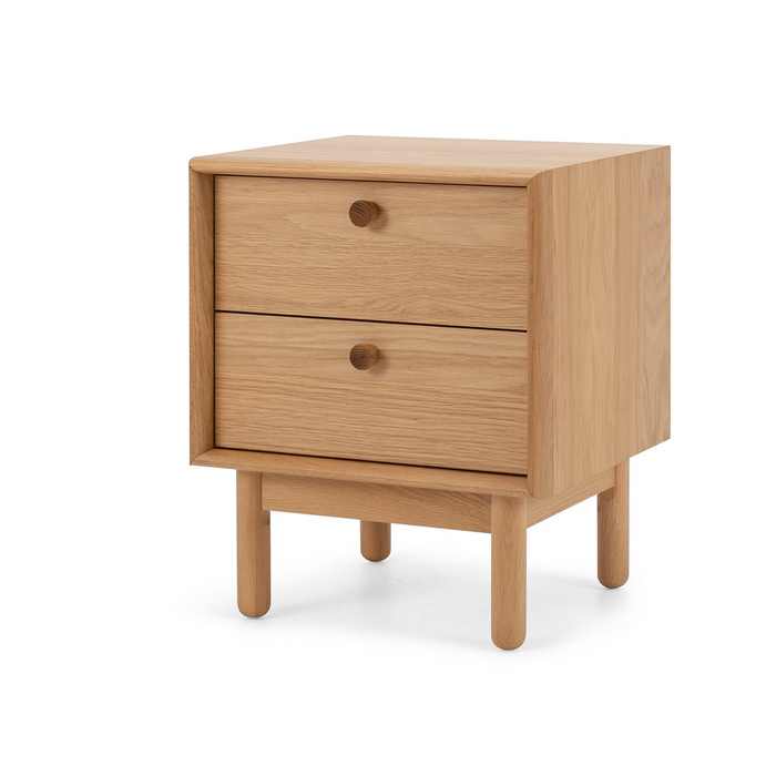 Rotterdam Bedside 2 Drawer - Paulas Home & Living