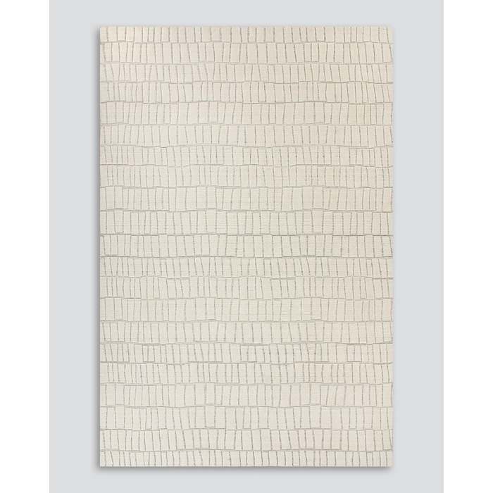 Safi Floor Rug - Ecru (100% Wool) - Paulas Home & Living