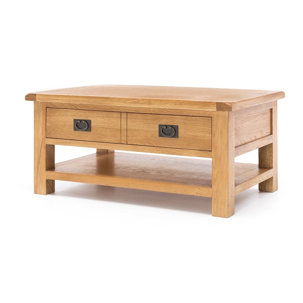 Salisbury Coffee Table - 1 Drawer - Large 1100w - Paulas Home & Living