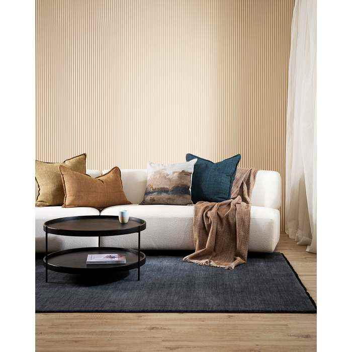 Sandringham Floor Rug - Storm Blue (100% Wool) - Paulas Home & Living