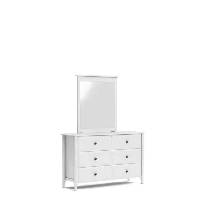 Santorini 6 Drawer Dresser & Mirror - Paulas Home & Living