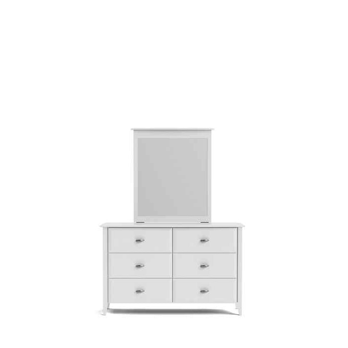 Santorini 6 Drawer Dresser & Mirror - Paulas Home & Living
