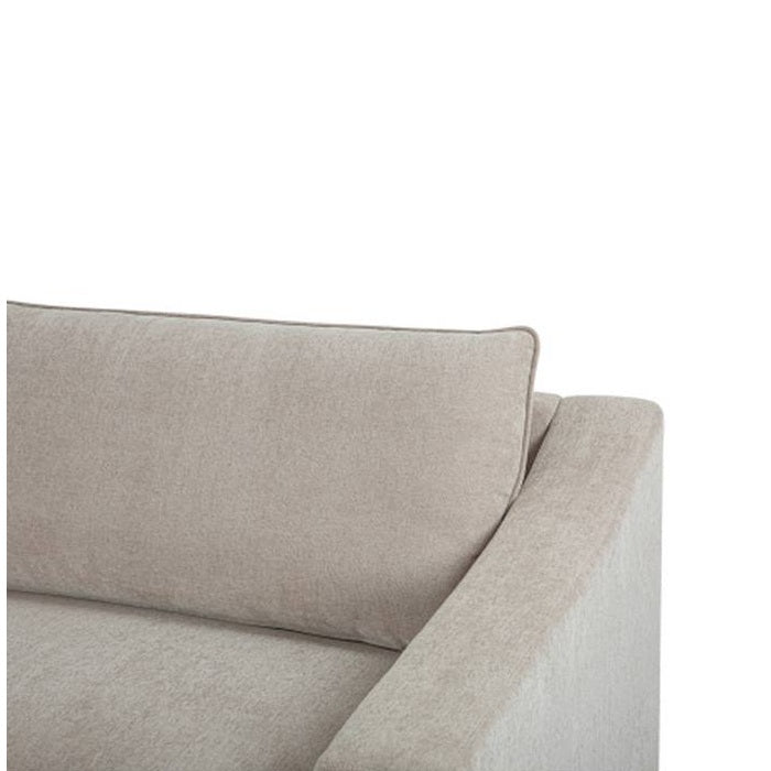 Asha 3 Seater - Latte
