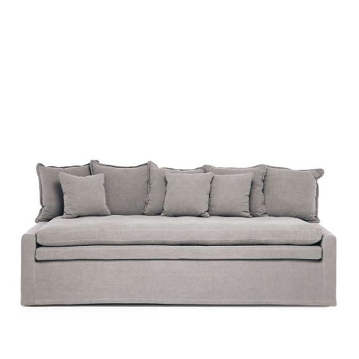 Cloud 3 Seater Slipcover Sofa or Daybed - Cement