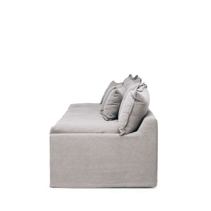 Cloud 3 Seater Slipcover Sofa or Daybed - Cement