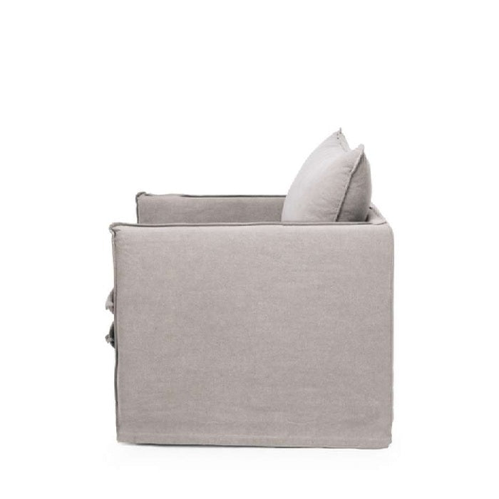 Hamilton Armchair Slipcover - Cement