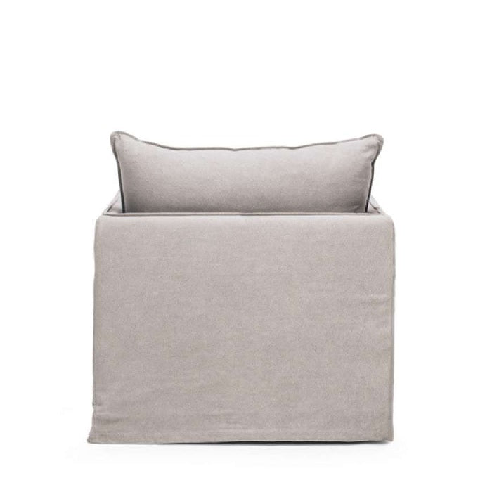 Hamilton Armchair Slipcover - Cement
