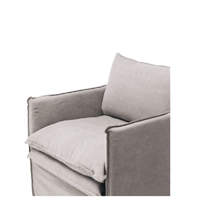 Hamilton Armchair Slipcover - Cement