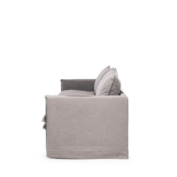 Hamilton 3 Seater Slipcover - Cement