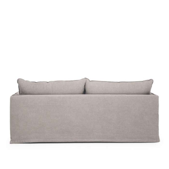 Hamilton 3 Seater Slipcover - Cement