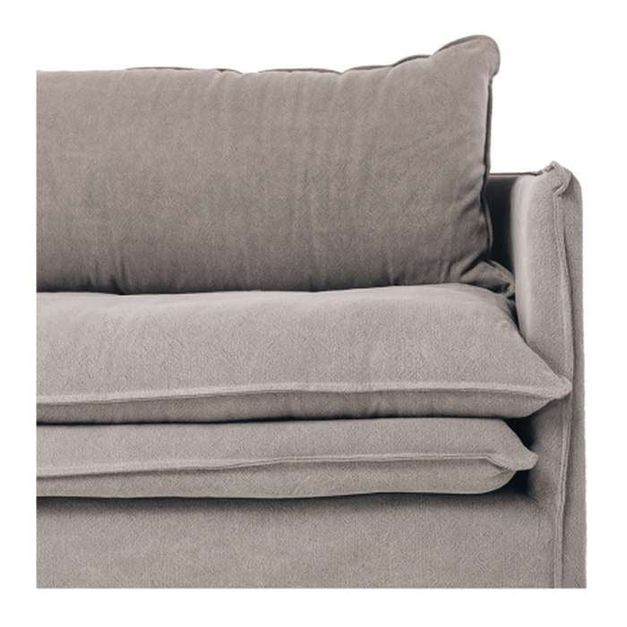 Hamilton 3 Seater Slipcover - Cement