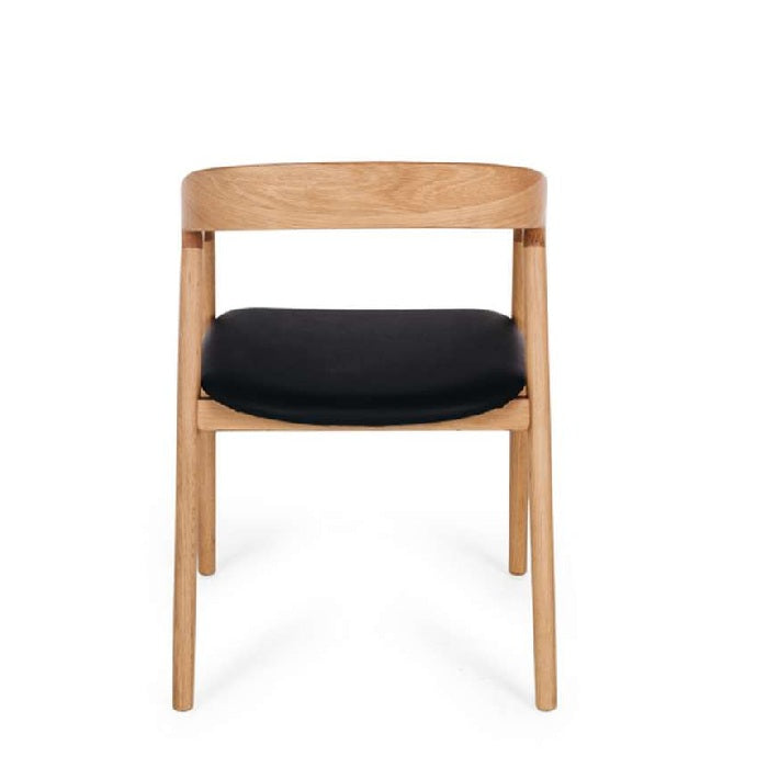 Nora Dining Chair - Natural Oak PU