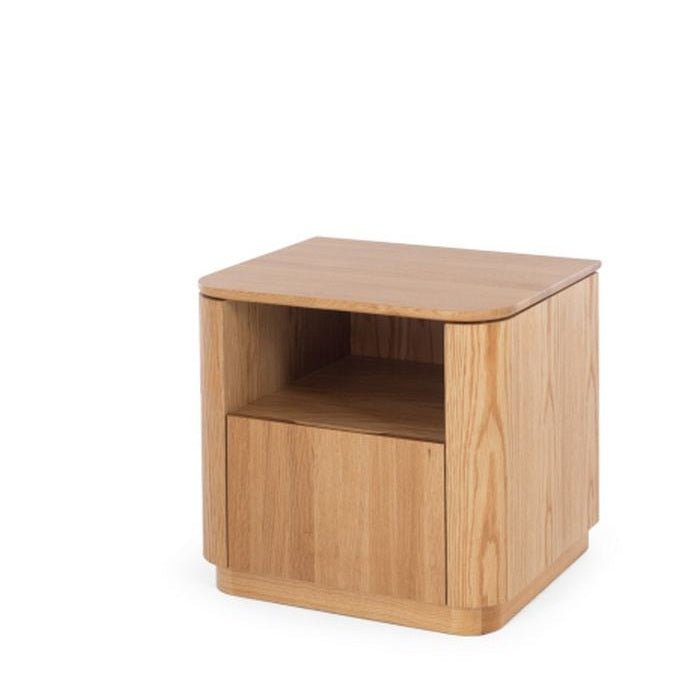 Stash 1 Dr Bedside - Oak Top & Oak - Paulas Home & Living