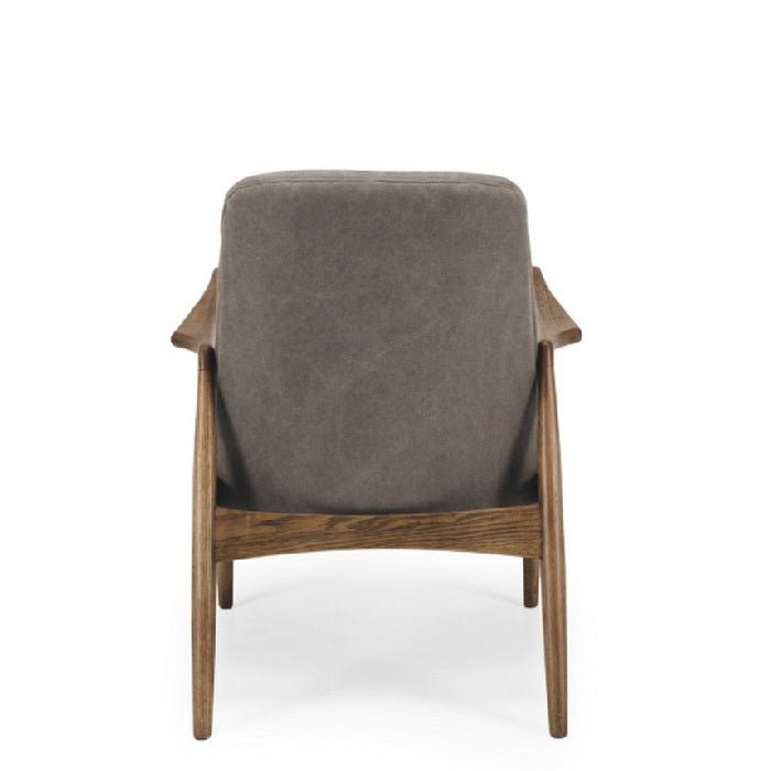Steiner Armchair FULL Canvas Charcoal - Paulas Home & Living