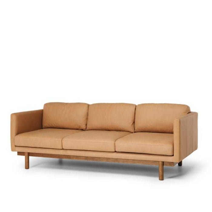 Strada 3 Seater - Tan Leather - Paulas Home & Living