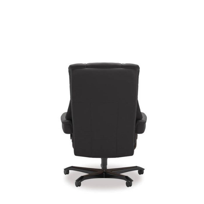 Stressless® Mayfair Leather Home Office Chair (Paloma Rock) - Paulas Home & Living