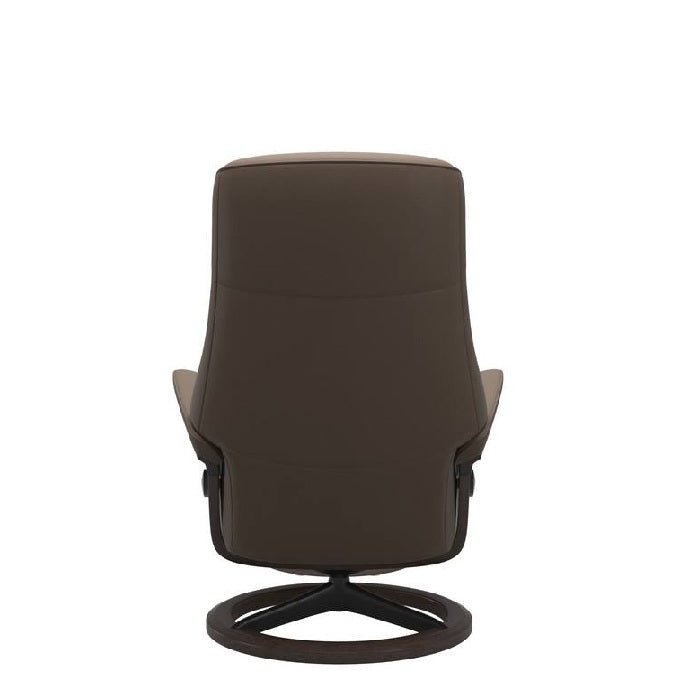 Stressless® Philip Medium Leather Recliner - Signature Base (Batick Mole) - Paulas Home & Living