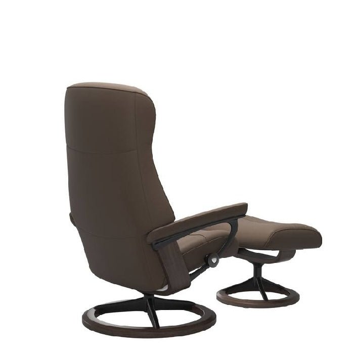 Stressless® Philip Medium Leather Recliner - Signature Base (Batick Mole) - Paulas Home & Living