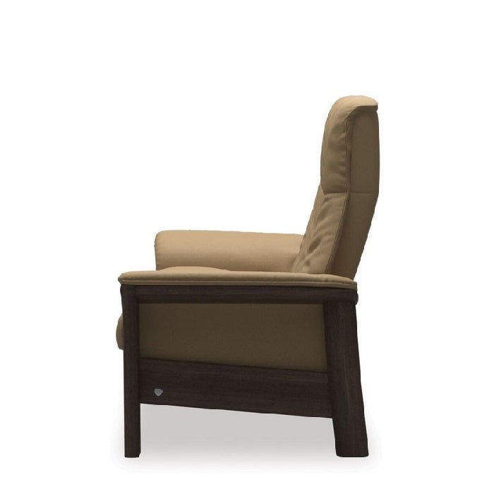 Stressless® Windsor 2 Seater Recliner Sofa - High Back (Paloma Sand leather) - Paulas Home & Living