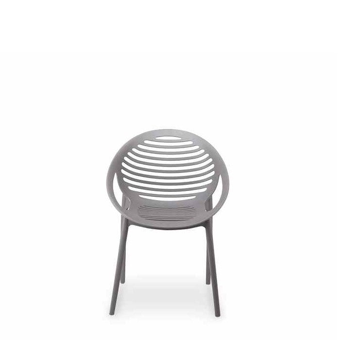 TIG Outdoor Chair - Grey (Stackable) - Paulas Home & Living