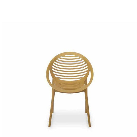 TIG Outdoor Chair - Mustard (Stackable) - Paulas Home & Living