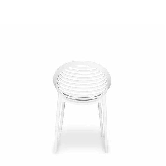 TIG Outdoor Chair - White (Stackable) - Paulas Home & Living