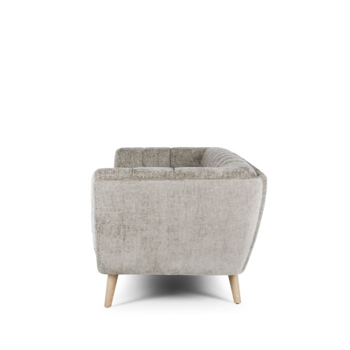 Towelie 3 Seater Pearl Grey - Paulas Home & Living