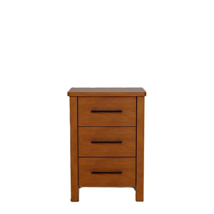 Trinity 3 Drawer Bedside 400w - Paulas Home & Living