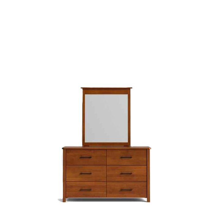 Trinity 6 Drawer Dresser & Mirror - Paulas Home & Living