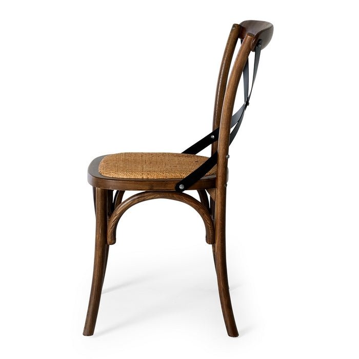 Villa X-Back Chair - Deep Oak - Paulas Home & Living