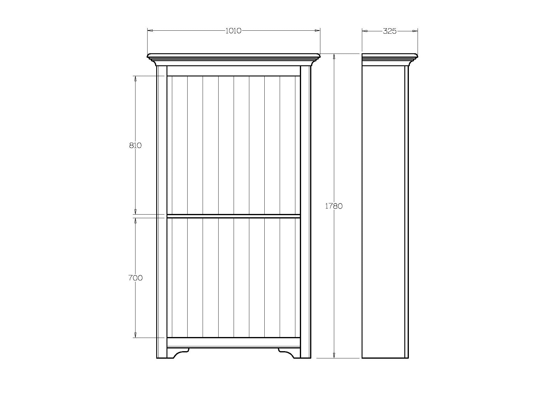 Villager Bookcase - 1800x900 - Paulas Home & Living