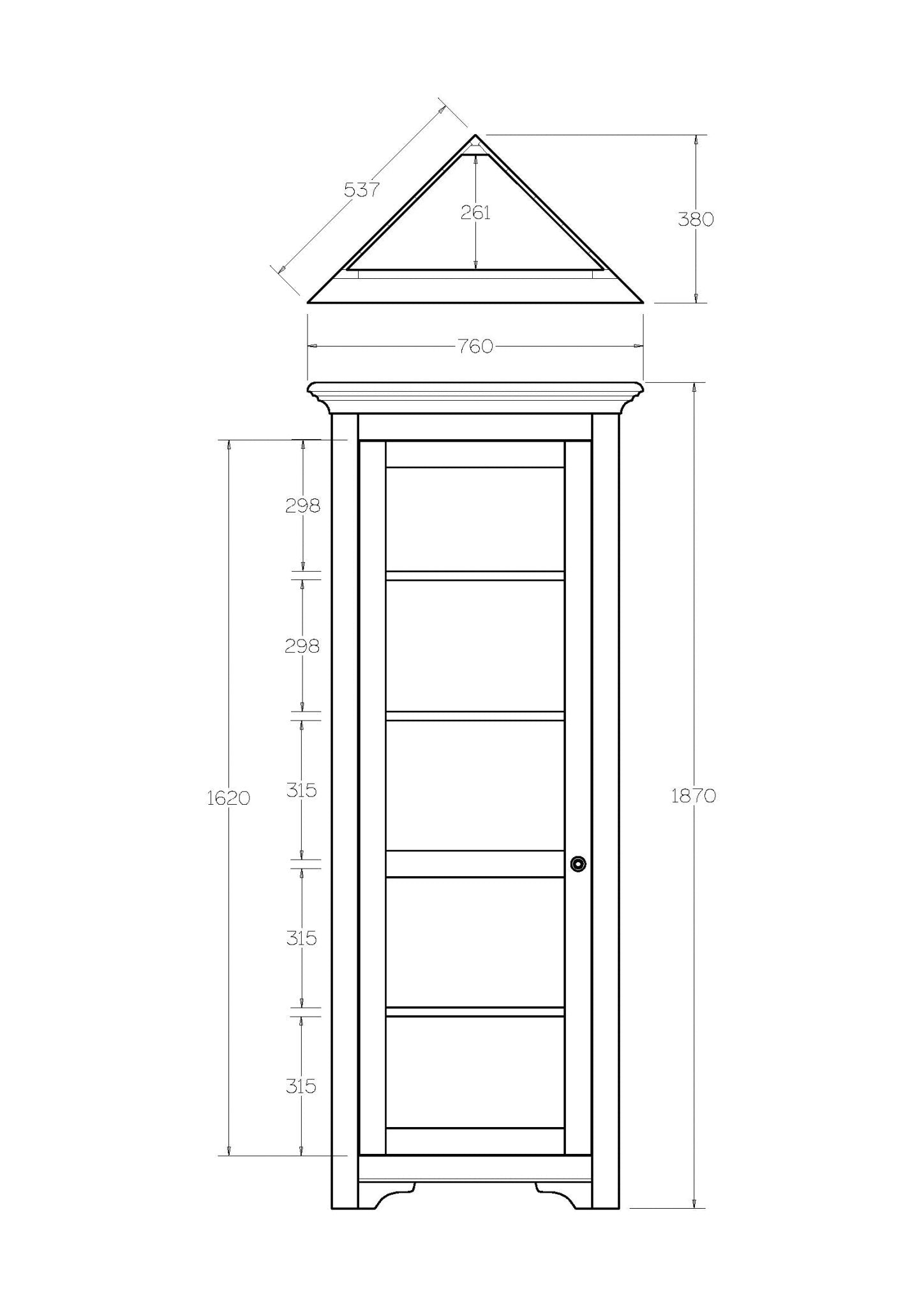 Villager Corner Display - Paulas Home & Living