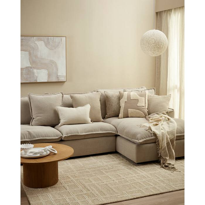 Vista Floor Rug - Natural (100% Wool) - Paulas Home & Living