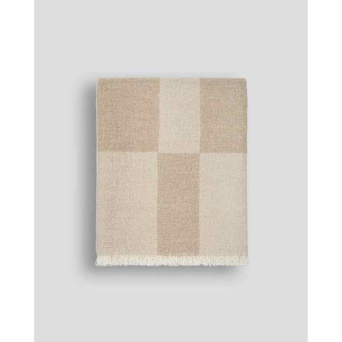 Winton Coral Throw (Wool/Cotton Mix)