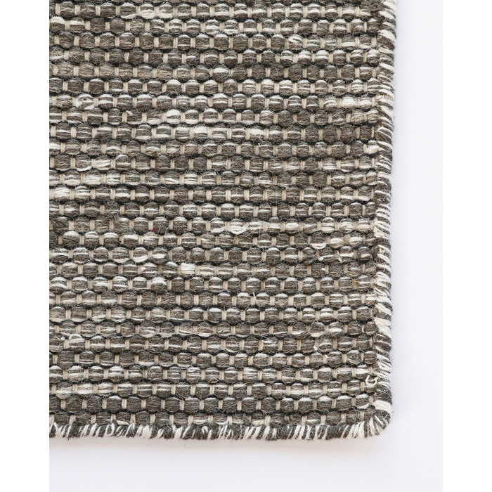 Abbas Floor Rug - Gravel (100% Wool) - Paulas Home & Living