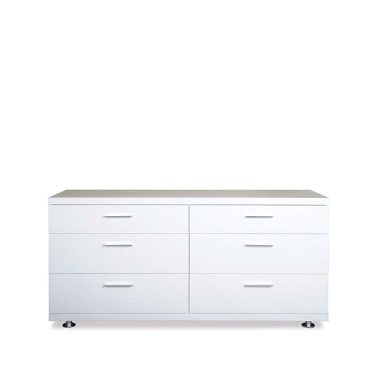 Arctic Dresser 6 Drawer - Paulas Home & Living